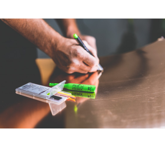 Pica-Dry 8x mines de rechange 4020 ( Rouge,Jaune,Graphite ) PICA - 9