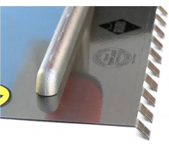 Peigne avec manche RUBIFLEX 45º ACIER 28 cm RUBI - 12