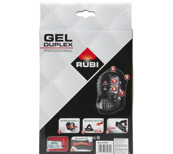Genouillères GEL DUPLEX RUBI - 6
