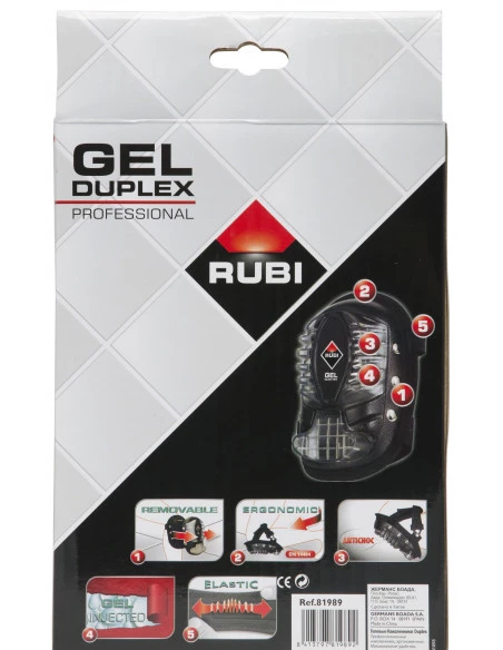 Genouillères GEL DUPLEX RUBI - 6