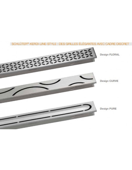 Grille Kerdi-Line-Style Floral SCHLUTER - 2