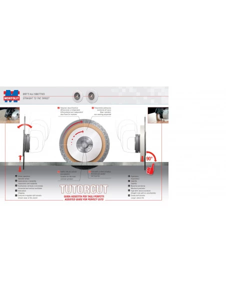 Guide de coupe droite TUTORCUT MONTOLIT - 5