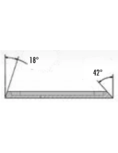 Platoir à joints AZZURRA 11,5x25 cm RAIMONDI - 1 2