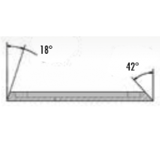 Platoir à joints AZZURRA 11,5x25 cm RAIMONDI - 2