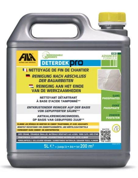 copy of Nettoyage de fin de chantier DETERDEK PRO 5L FILA - 1