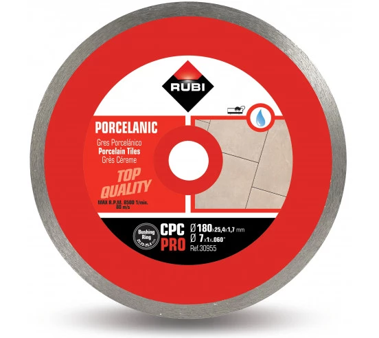 Disque Diamant grés porcelaine continu 2.2mm CPC RUBI - 5