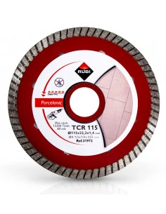 Kit 1 Disque TCR 115 et 4 trépans DRYGRES (2x6mm, 1x20mm, 1x35mm) RUBI - 1 2