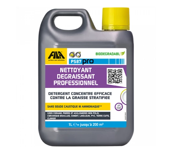 Nettoyant Dégraissant Professionnel PS87 PRO 1L FILA - 1