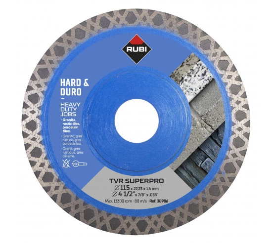 Disque TVR Superpro Usage à sec et à eau RUBI - 1