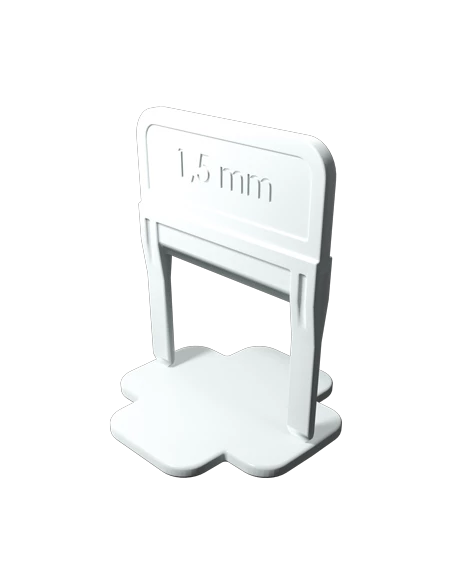 1000 Croisillons autonivelants à cale en "I" 1,5mm (carrelage de 3 à 14mm) - 2