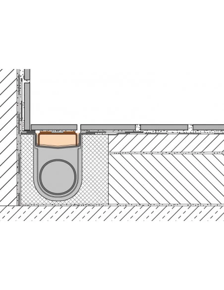 Support à carreler KERDI LINE D sans cadre pour caniveau de douche SCHLUTER - 3