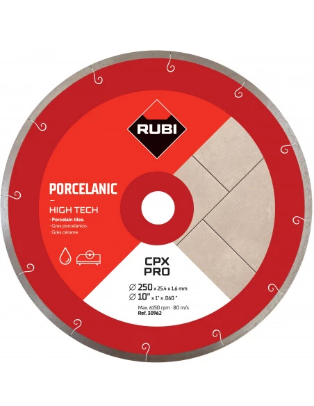 Disque diamant grès porcelaine J-SLOT - CPX RUBI - 2