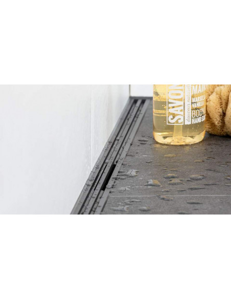 Caniveau Filant KERDI-LINE-VARIO 22 à 120 cm recoupable SCHLUTER - 1