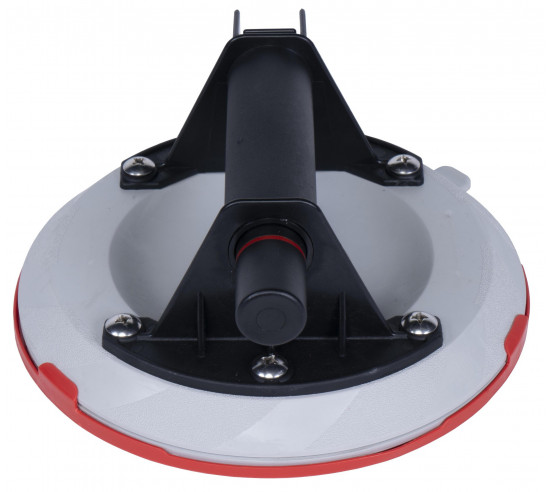 Ventouse avec pompe à vide Ø 200 Grise anti-trace RUBI - 3