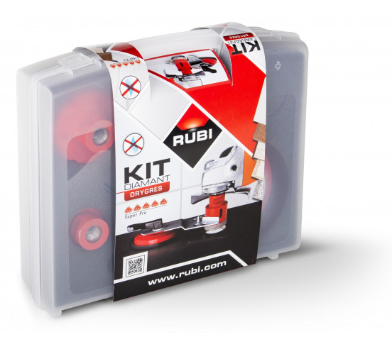 KIT 5 Trepans Drygres + Guide RUBI - 1