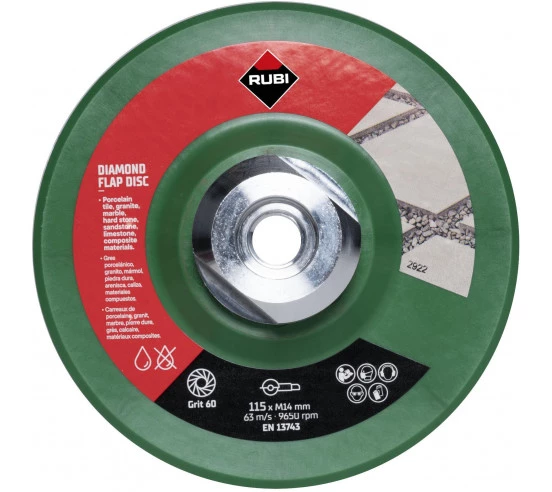 Disque à lamelles diamantée RUBI - 5