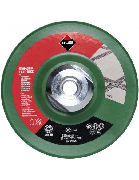 Disque à lamelles diamantée RUBI - 5