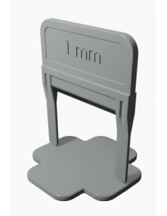 3000 Croisillons autonivelants à cale en "I" 1mm (carrelage de 3 à 14mm) PAVILIFT - 1 2