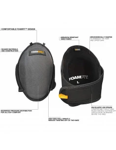 Paire de genouillères en mousse FoamFit™  TOUGHBUILT TB-KP-2B - 1 2
