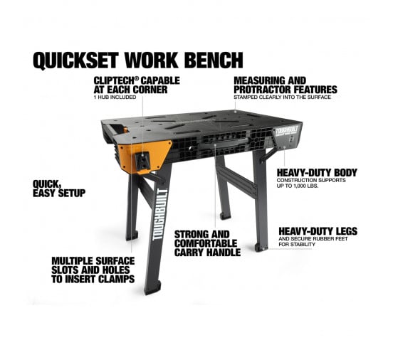 Établi de travail Quickset TB-WB700 TOUGHBUILT - 2