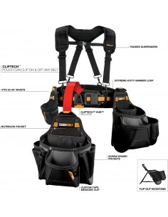 Ensemble porte-outils 5 pcs Ouvrier qualifié TB-CT-101-5P TOUGHBUILT - 2