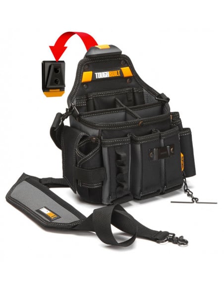 Poche pour l'artisan électricien + bandouilère TB-CT-104 TOUGHBUILT - 1