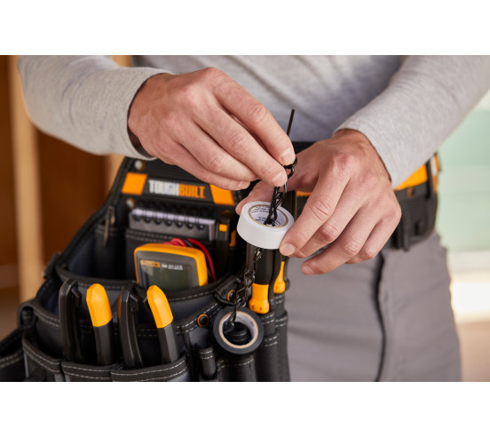 Poche pour l'artisan électricien + bandouilère TB-CT-104 TOUGHBUILT - 8