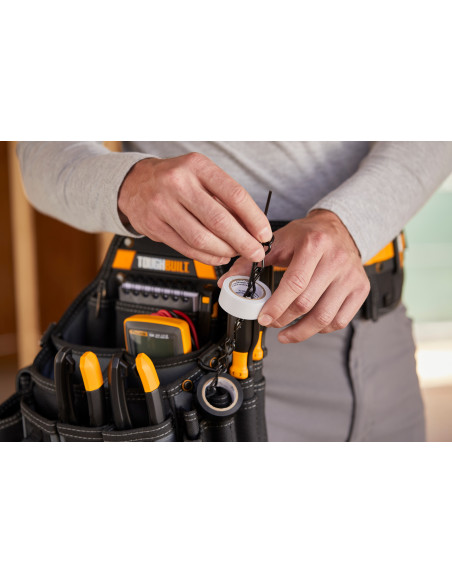 Poche pour l'artisan électricien + bandouilère TB-CT-104 TOUGHBUILT - 8