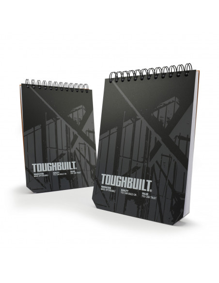 2 bloc-notes quadrillés (Large) TB-56-L-2 TOUGHBUILT - 1