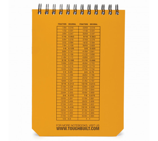2 bloc-notes quadrillés (Large) TB-56-L-2 TOUGHBUILT - 3