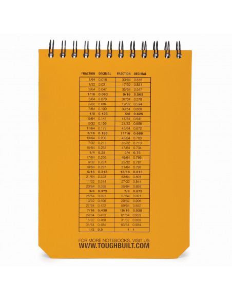 2 bloc-notes quadrillés (Large) TB-56-L-2 TOUGHBUILT - 3