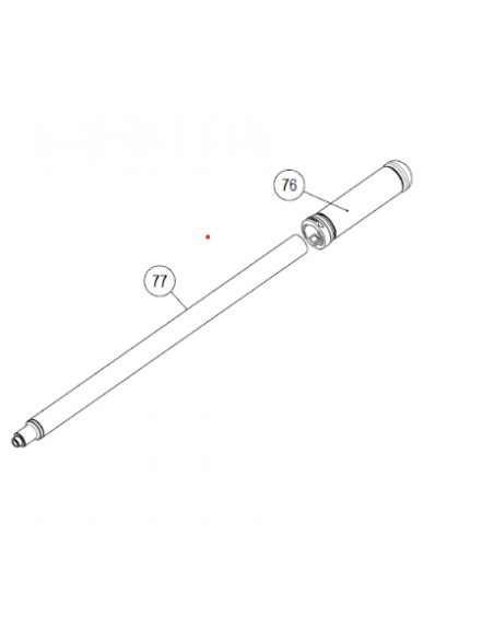 Poignée de manche pour coupe carreaux TQ (pièce détachée) RUBI - 1