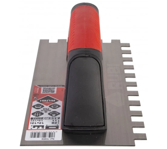 Peigne Acier 28 cm Manche Rubiflex fermé RUBI - 12