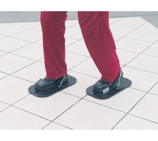 Paire de patins lisse avec sangle elastique RAIMONDI - 2