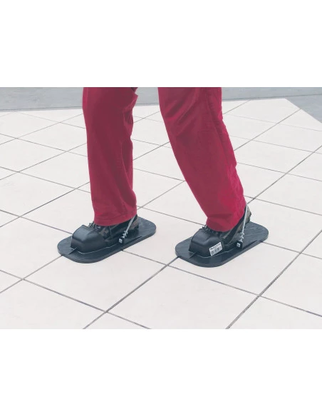 Paire de patins lisse avec sangle elastique RAIMONDI - 2
