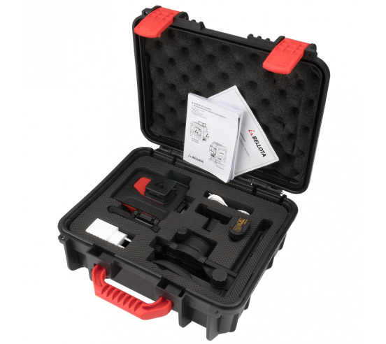 Niveau laser vert  3x360° ligne basse BELLOTA - 8