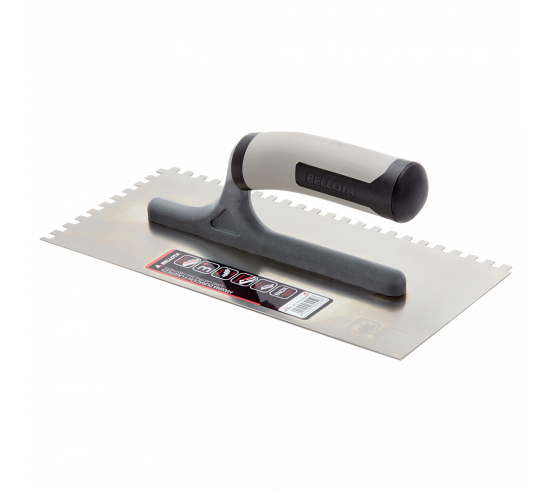 Peigne en acier inoxidable château manche bi-matiere BELLOTA - 1