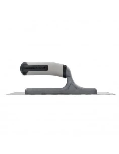 Peigne en acier inoxydable demi-lune château manche bi-matiere BELLOTA - 1 2