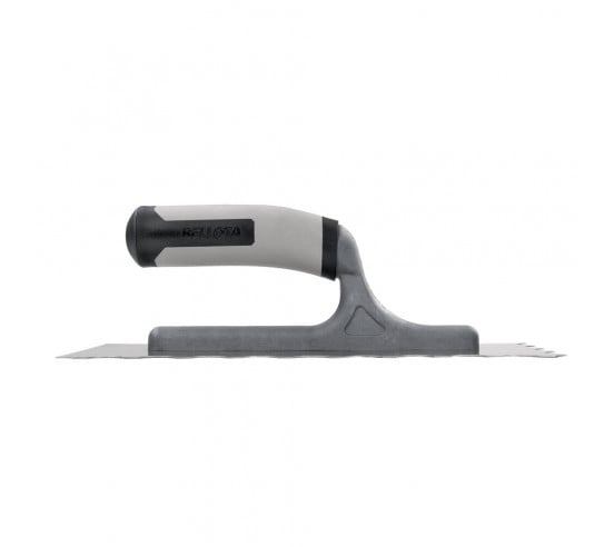 Peigne en acier inoxydable demi-lune château manche bi-matiere BELLOTA - 2