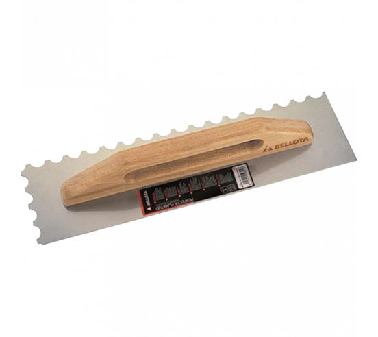 Peigne en acier long avec manche en bois 48cm BELLOTA - 1