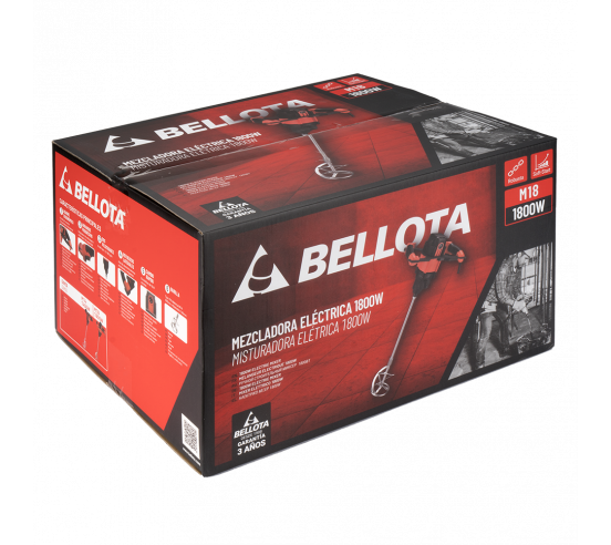 Malaxeur M18 1800W BELLOTA - 4