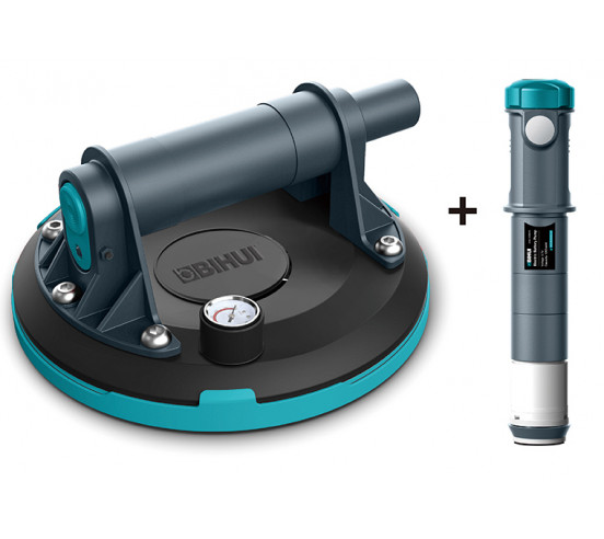 Ventouse à main DUO avec pompe manuelle et batterie - 1