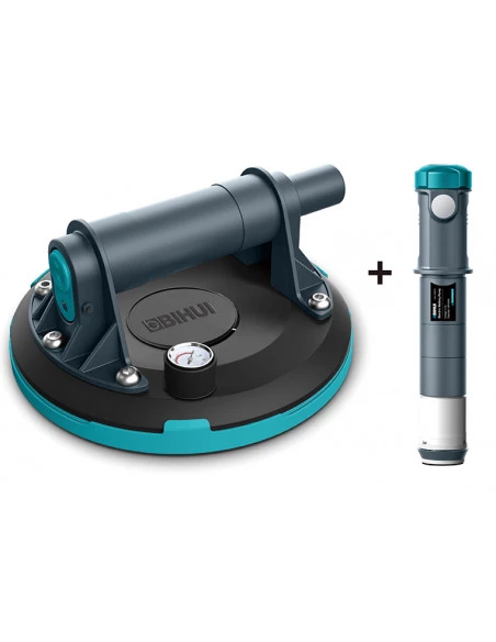 Ventouse à main DUO avec pompe manuelle et batterie - 1