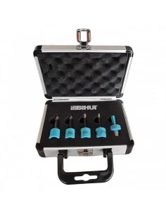 Coffret de trépan mini (M14), diamètres 6, 8, 10, 12 et adaptateur hexagonal - 2