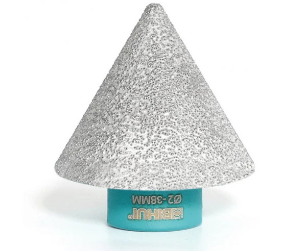 Fraise conique diamantée 2 à 38mm (M14) BIHUI By PAVILIFT - 1