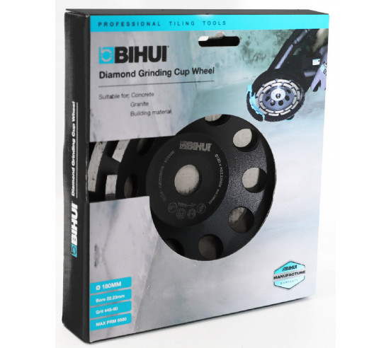 Disque de surfaçage renforcé Ø180 BIHUI By PAVILIFT - 2