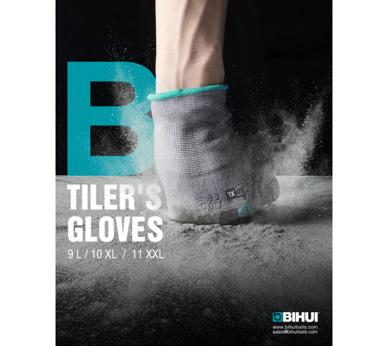 Paire de gants de protection pour carreleur BIHUI By PAVILIFT - 6