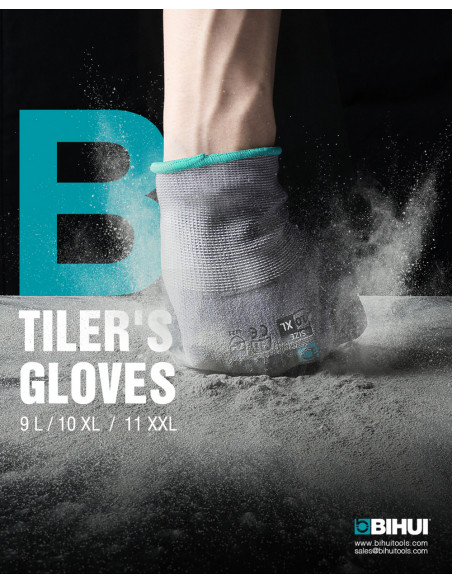 Paire de gants de protection pour carreleur BIHUI By PAVILIFT - 6