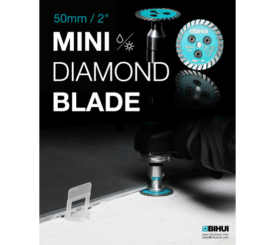 Mini disque diamanté de précision Ø50mm BIHUI By PAVILIFT - 7