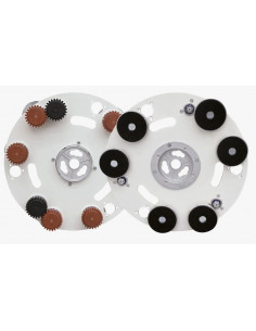 Disque Planétaire 6 Satellites Motorisés pour Monobrosse "IPERTITINA" RAIMONDI - 1